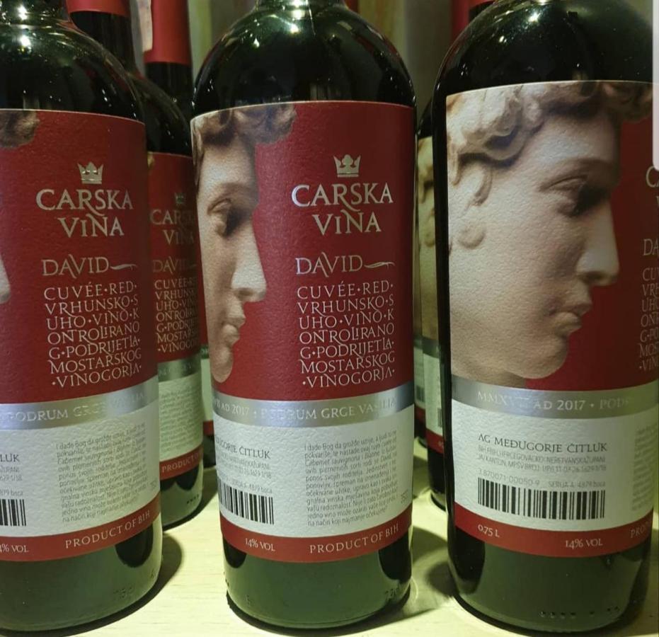 Wine Hotel Cesarica Međugorje Екстериор снимка